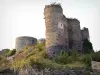 Schloß von Montmorin - Überreste der Festung