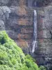 Schluchten der Bourne - Regionaler Naturpark Vercors: Wasserfall Moulin Marquis