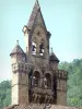 Seix - Clocher-mur de l'église Saint-Étienne