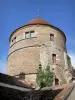 Semur-en-Auxois - Tour de l'Orle d'Or, pièce maîtresse du donjon de l'ancien château