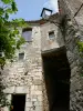 Simiane-la-Rotonde - Facade of a house