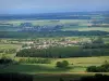 Sion-Vaudémont hill - Panorama from the witness mound