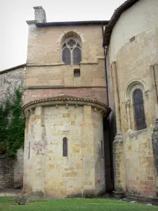 Sorde-l'Abbaye - Apse of the Saint-Jean de Sorde abbey church