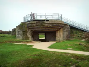 Spitze von Hoc - Stätte der Landung: Bunker