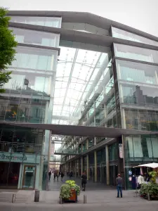 Städtische Landschaften - Platz Marché Saint-Honoré und überdachter Durchgang Jacobins