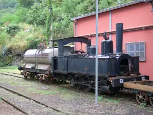 Stätte La Grande Chaloupe - Lokomotive