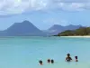 Strand der Salines - Baden in dem türkisfarbenem Gewässer des Meers der Karibik