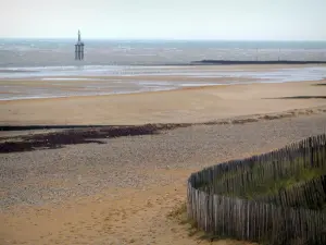 Strände der Landung - Juno Beach und Meer (der Ärmelkanal)