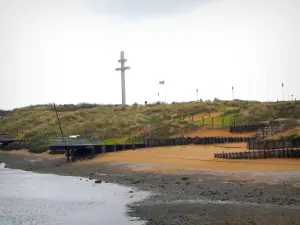 Strände der Landung - Juno Beach und Kreuz Lorraine, in Courseulles-sur-Mer