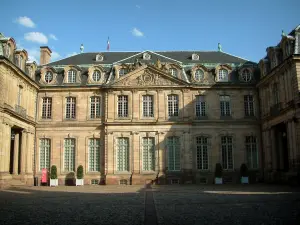 Strasbourg - Rohan Paleis herbergt het Museum van Decoratieve Kunsten, Museum voor Schone Kunsten en het Archeologisch Museum