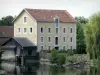Tal des Loir - Ehemalige Mühle am Ufer des Flusses Loir; in Ruillé-sur-Loir
