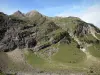Talkessel von Gavarnie - Berge des Kessels; im Nationalpark der Pyrenäen