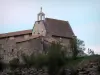 Tallard - Chapel of the castle of Flamboyant Gothic style