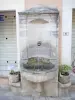 Taulignan - Stone fountain