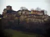 Ternand - Église et maisons du village, dans le Pays des Pierres Dorées (Pays Beaujolais)