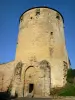 Thouars - Turm Prince de Galles (mittelalterlicher Turm der Ringmauer) oder Turm Grénetière