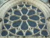 Thouars - Rose Window van Jeanne d'Arc Chapel