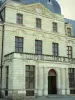 Thouars - Facade of the castle of the Dukes of La Trémoïlle (Marie de la Tour d'Auvergne college)