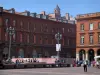 Toulouse - Gli edifici di Piazza del Campidoglio