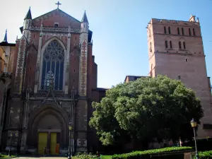 Toulouse - Cattedrale di Santo Stefano e il suo giardino