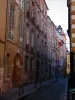 Toulouse - Strade e le case della città vecchia