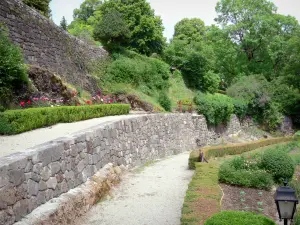 Tournemire et le château d'Anjony - Jardin du château d'Anjony
