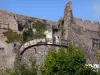 Tournoël castle - Remains of the medieval castle, in Volvic