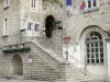 Tournon-sur-Rhône - Entrance to the castle museum of Tournon