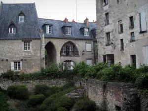 Tours - Häuser und Überreste des Platzes Saint-Pierre-le-Puellier