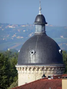 Trévoux - Dôme de la tour de l'hôpital (tour Alincola)