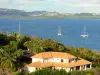 Les Trois-Îlets - Villa y su jardín con vistas al mar
