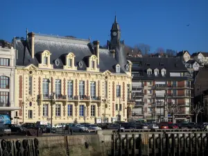 Trouville-sur-Mer - Côte Fleurie (Flower coast): buildings of the seaside resort