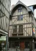 Troyes - Maison du Boulanger cultureel centrum de behuizing van de Thibaud de Champagne