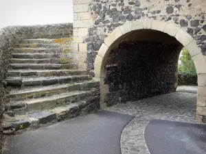 Usson - Archway of the church