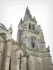 Uzeste collegiate church - Notre-Dame collegiate church of Gothic style