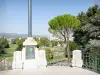 Valence - View of Jouvet park from the Champ de Mars esplanade