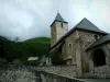 Valle del Aspe - Iglesia de Borce de San Miguel