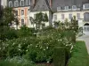 Valloires花园 - Valloires修道院修道院和玫瑰园