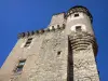 Varen - Facade of the château (Deanery)