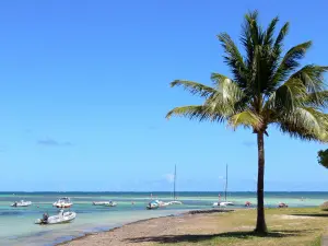 Le Vauclin - Beach Point Faula y la laguna