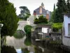 Vendôme - Houses by the Loir River