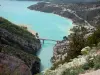 Verdon Regional Nature Park - Emerald-coloured Sainte-Croix lake (water reservoir)