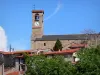 Vernet-les-Bains - Glockenturm der Kirche Saint-Saturnin