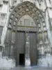 Vernon - Portaal van de Notre-Dame (kerk)