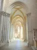 Vézelay - Interior of the Basilica of Sainte-Marie-Madeleine