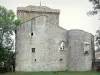 Viala-du-Pas-de-Jaux - Lodge and Hospitallers tower; in Larzac, in the heart of the Grands Causses Regional Nature Park