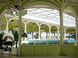 Vichy - Spa (ciudad balneario): Salón de las Fuentes y refrescos