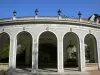 Vichy - Spa town (resort): arcades of the pavilion of the Célestins spring