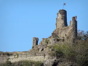 Vienne - Mont Salomon : château de la Bâtie