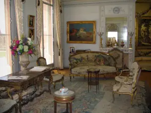 Villa Ephrussi de Rothschild - All'interno del palazzo: Louis XV salone